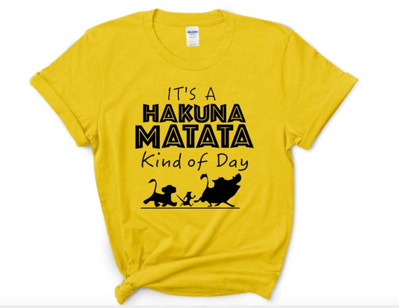 hakuna matata toddler shirt