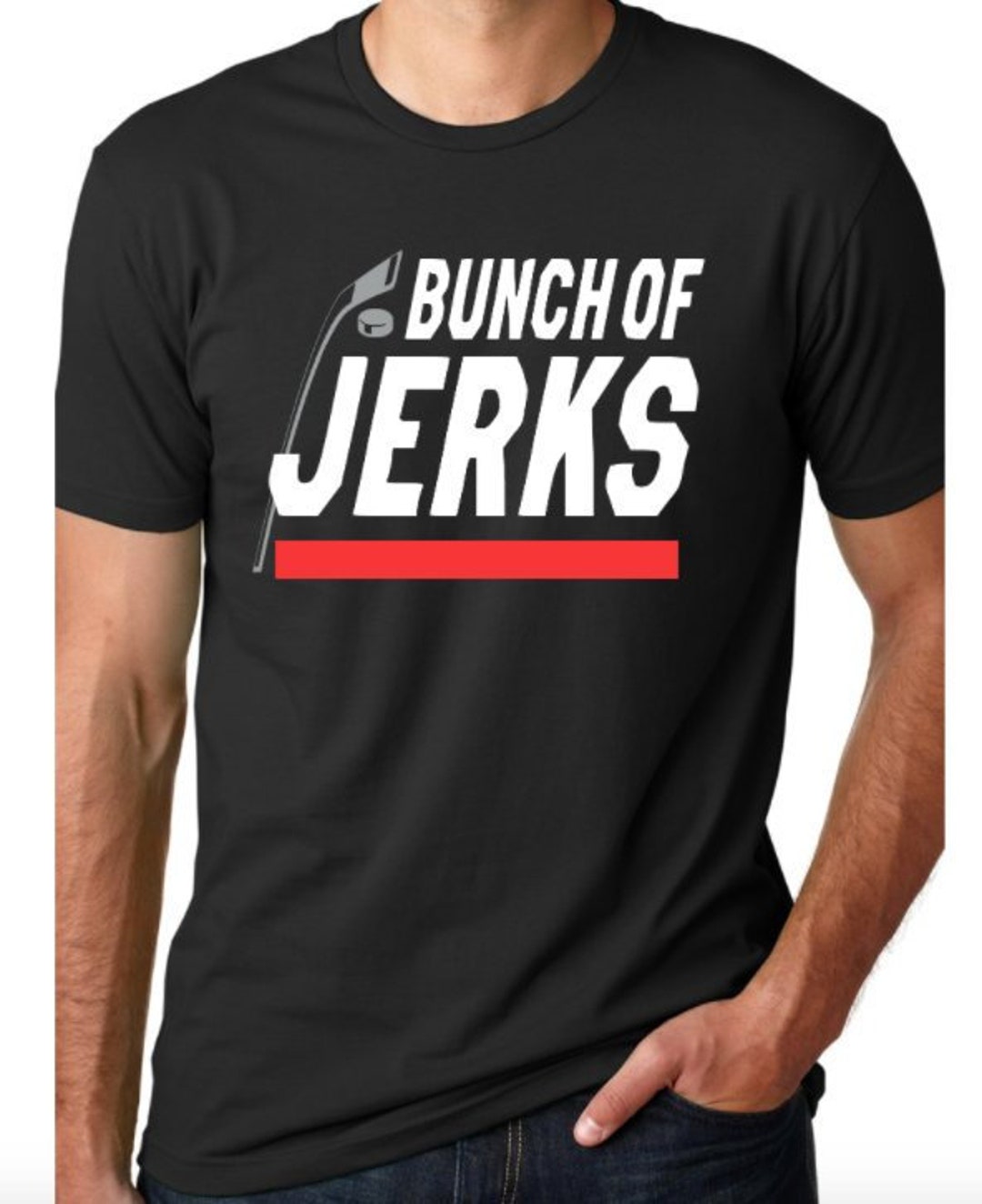 Bunch Of Jerks T-Shirt | Red Bunch Of Jerks T-Shirt | Red