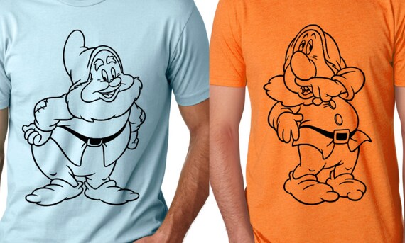 Snow white hotsell shirts for adults
