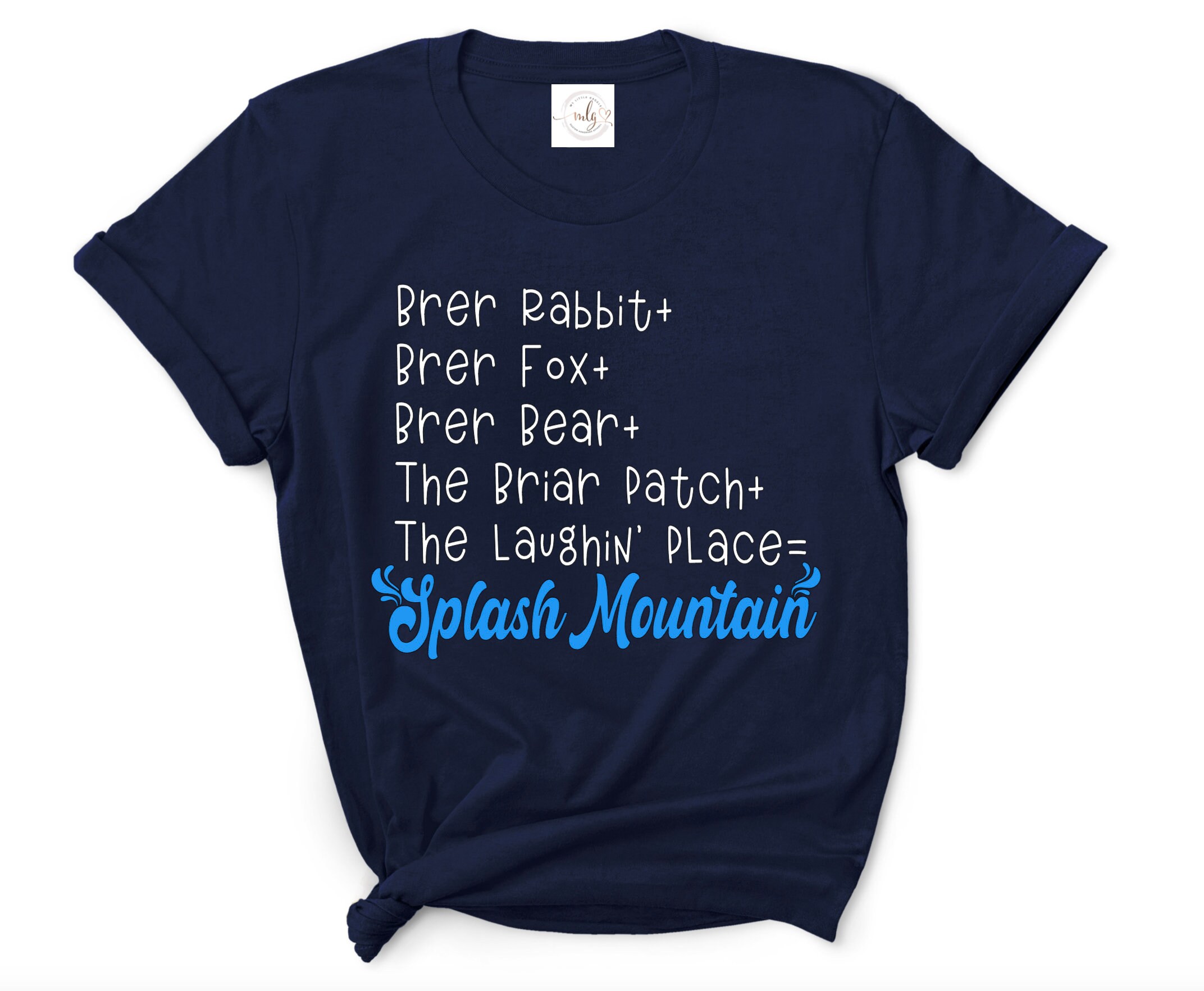 Adult youth toddler Splash Mountain Shirt brer Rabbit Shirt