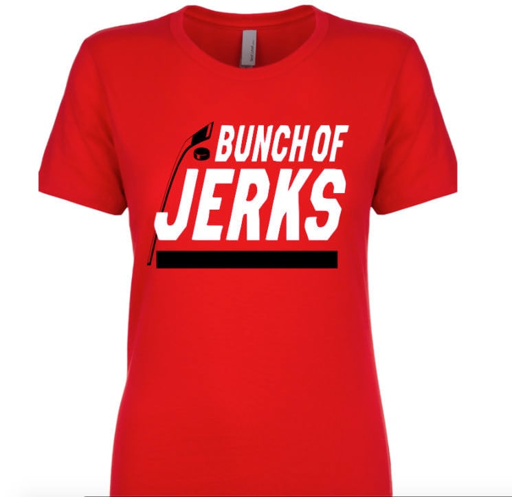 SALE!!! Bunch of Jerks Carolina Hurricanes Inspired T shirt Bunch of Jerks  Shirt