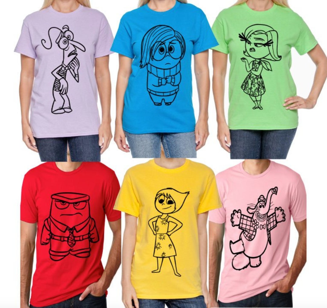 Disney Adult Shirt - Disney-Pixar Inside Out - Anger Tee