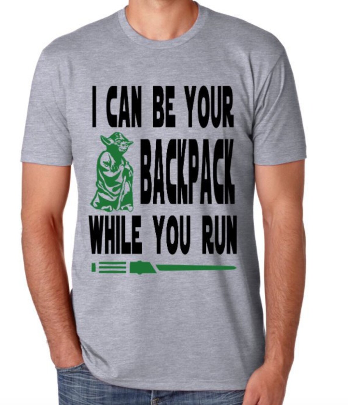 Adult/youthyoda I Can Be Your Backpack While You Run Etsy