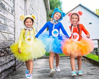 Orange Bear Tutu || TUTU ONLY || Laugh a Lot Inspired Tutu, Orange Ombre Tutu, Girls Halloween Tutu