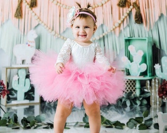 Bubblegum Pink Tutu, Baby Fluffy Tutu, Pink Birthday Tutu, Girl Pink Dance Tutu, Cake Smash Tutu Pink, First Birthday Tutu, Valentines Tutu