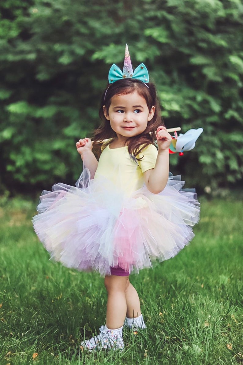 Unicorn Tutu Set White (Age 3-6) main image 0
