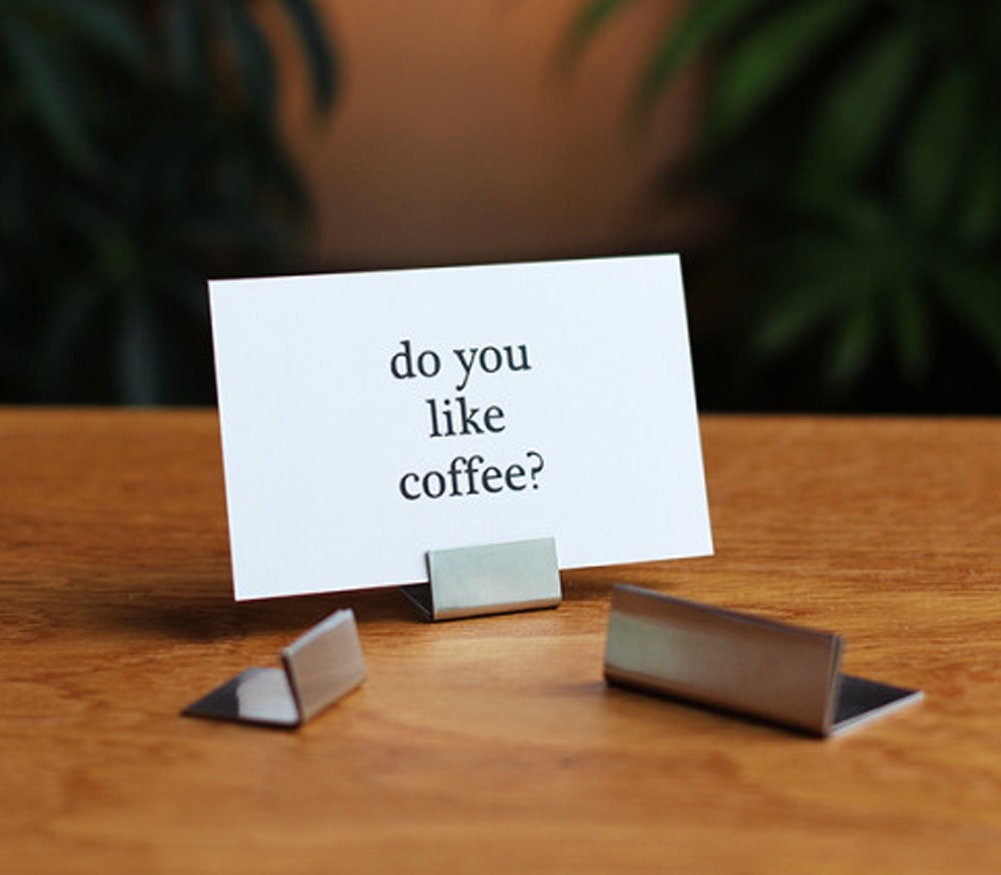 10 Display Name Tag Holder Food Label Card Menu Stand Etsy Australia