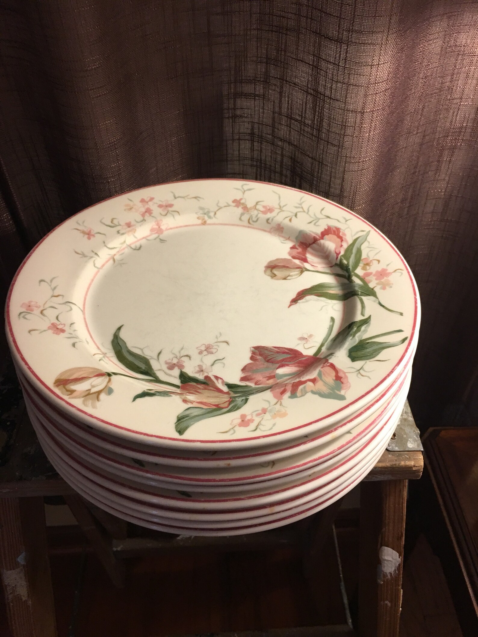Waverly Garden Garden Room Dinner plates Etsy
