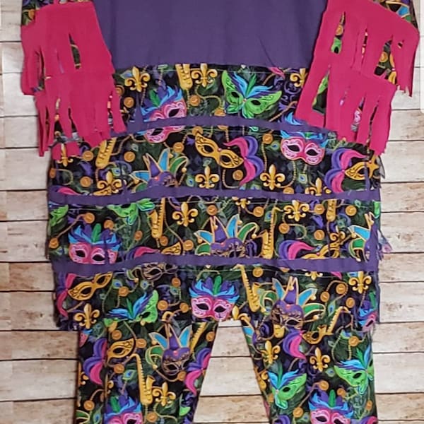 mardi gras chicken run costume