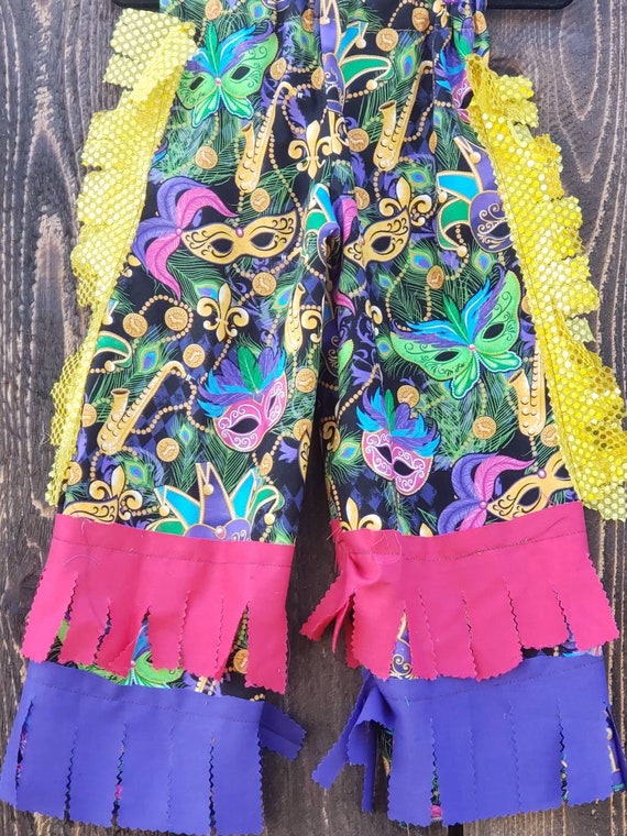 diy mardi gras pants