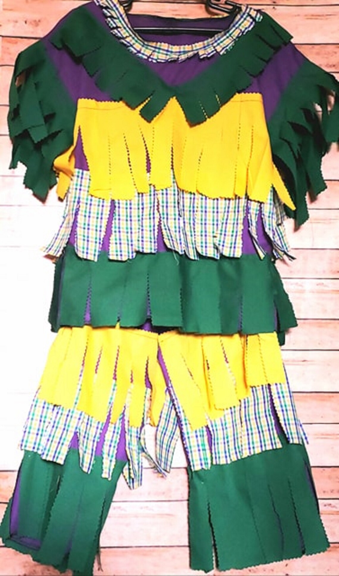 mardi gras chicken run outfit