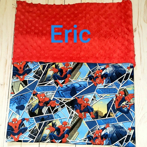 Spiderman, Marvel Avengers Kinder Nap Mat, Nap Mat cover for back to school, kindergarten Nap Mat Cover, Toddler Bedding