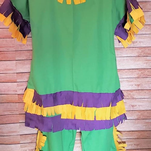 mardi gras chicken run pants
