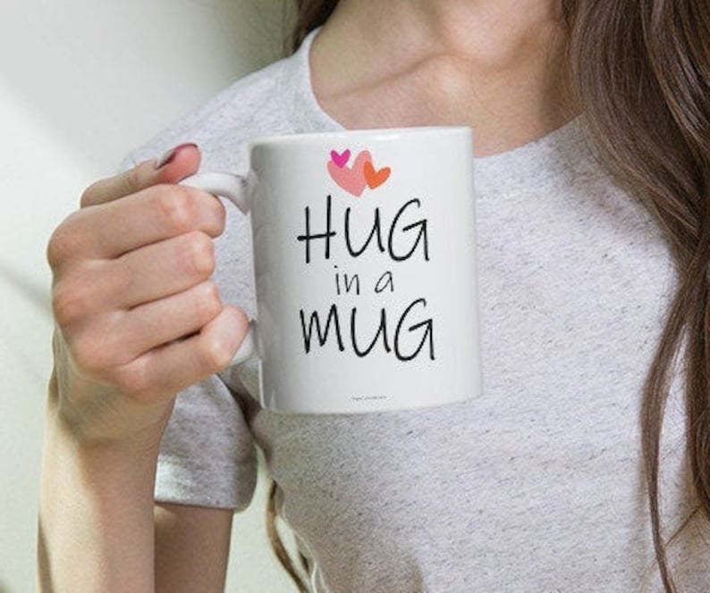 HUG in a MUG mug Sending a Hug in a Mug Get Well Gift Etsy