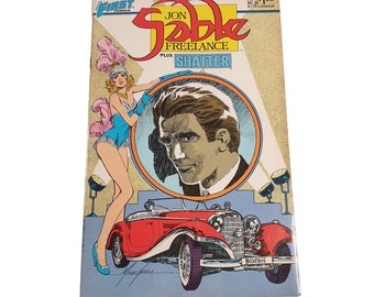 Jon Sable 30 Frilansande Första serietidningssamlare Nov 1985 I förpackning Förpackad i kartong