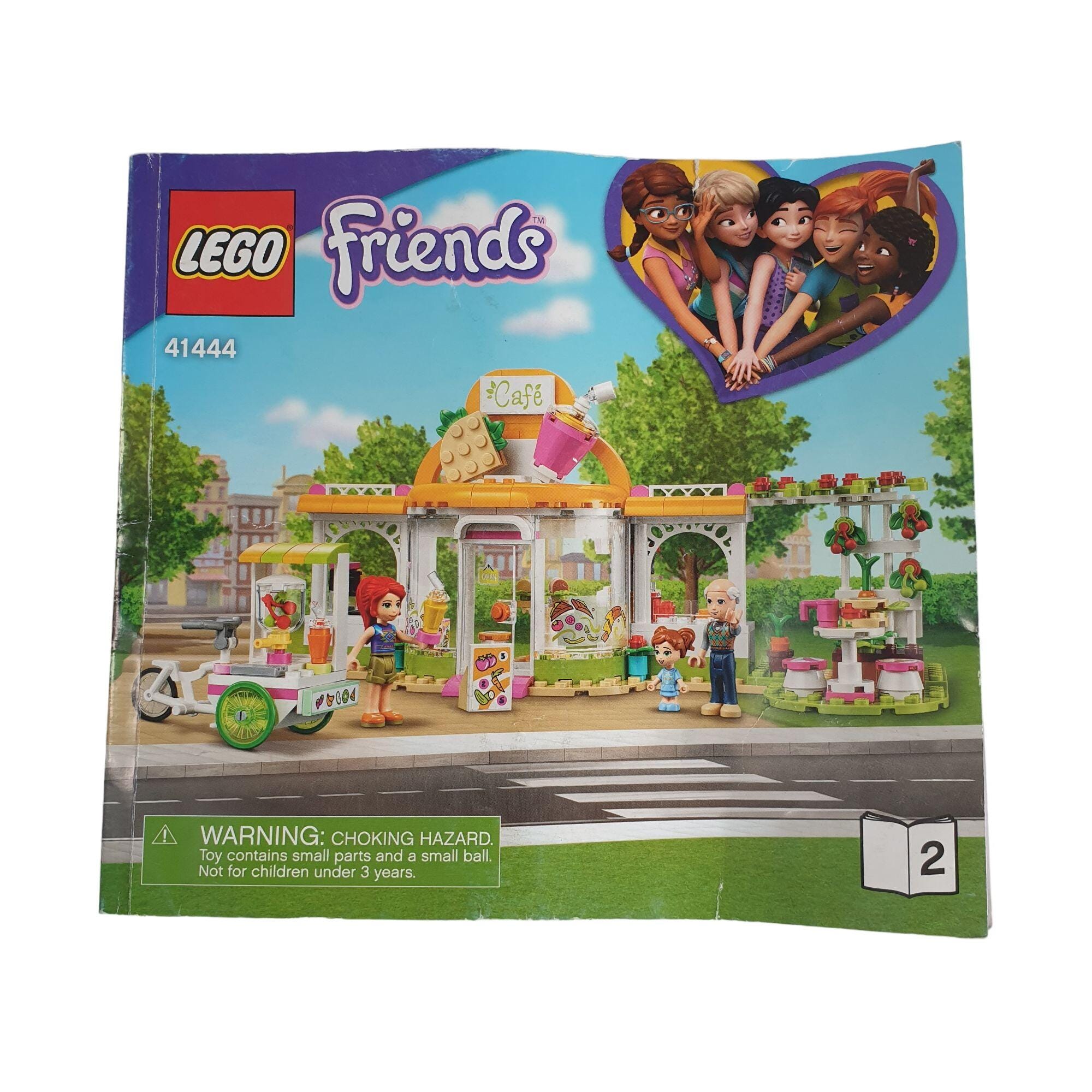 41444 Friends Heartlake City Organic Cafe Book 2 LEGO Build Manual
