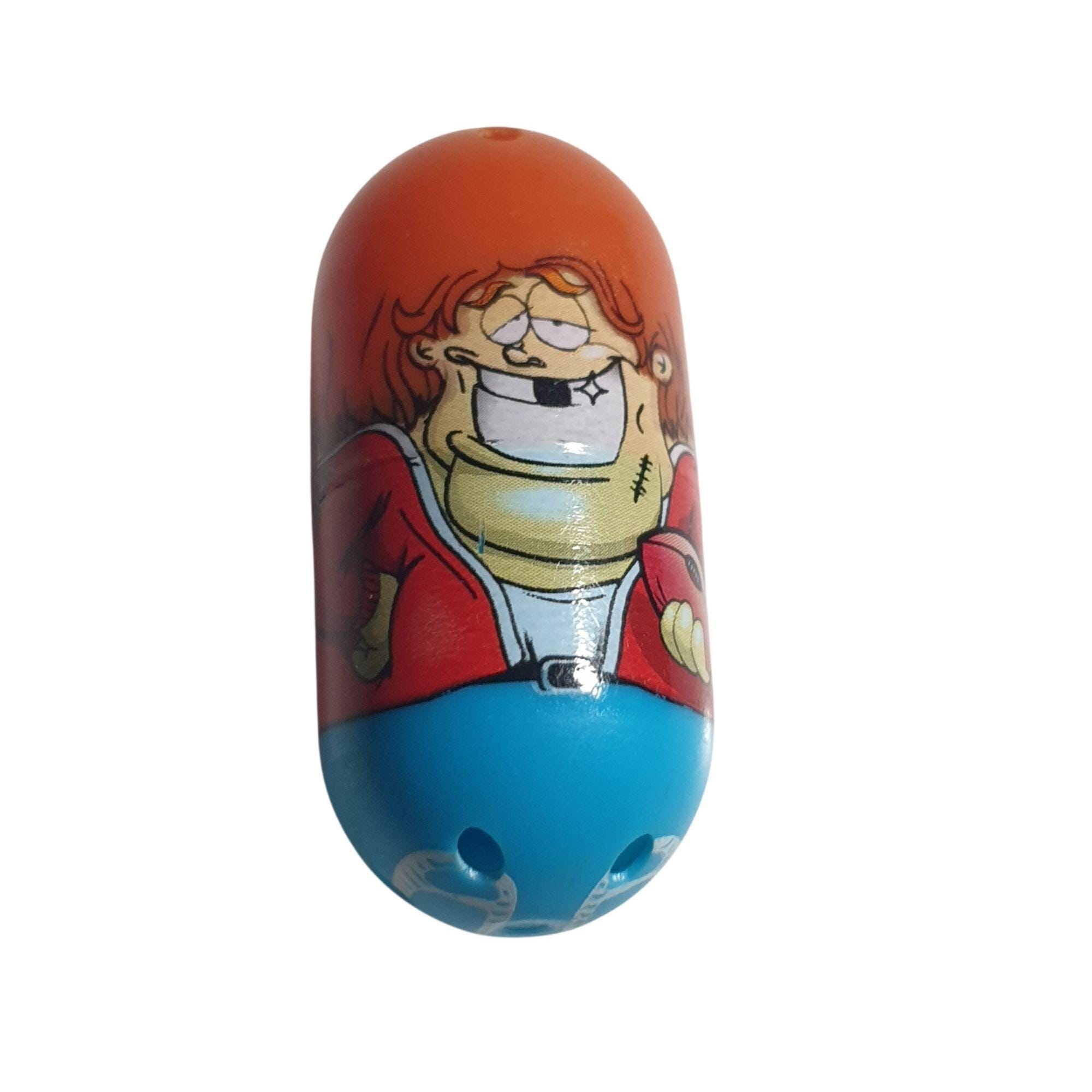Mighty Beanz 213 Jock Sport Bean 2010 Plastic Capsule Toy Orange