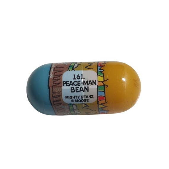 Mighty Beanz 161 Peace-man Bean 2003 Series 3 Collectible Capsule