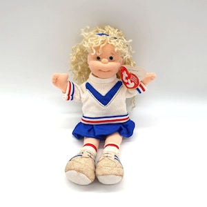 Dear Debbie Teenie Beanie Boppers Collection Ty Doll Vintage Retired Cheerleader