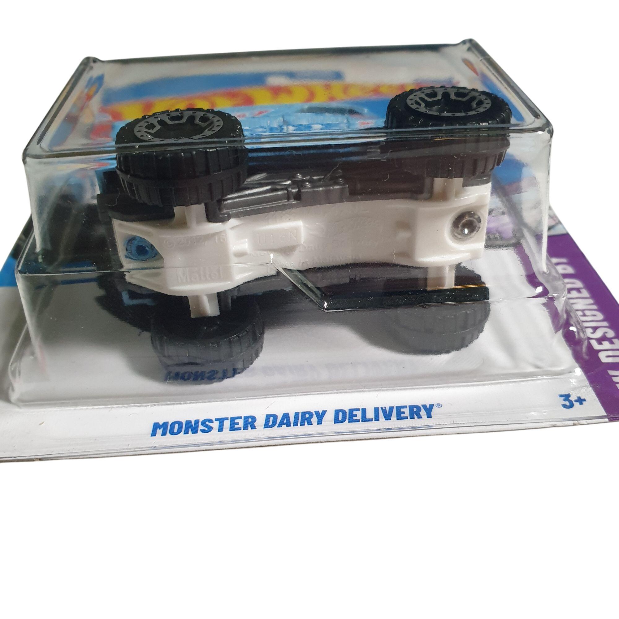 Hot Wheels Monster Dairy Delivery Blue HW Designed by 5/5 Die-cast
