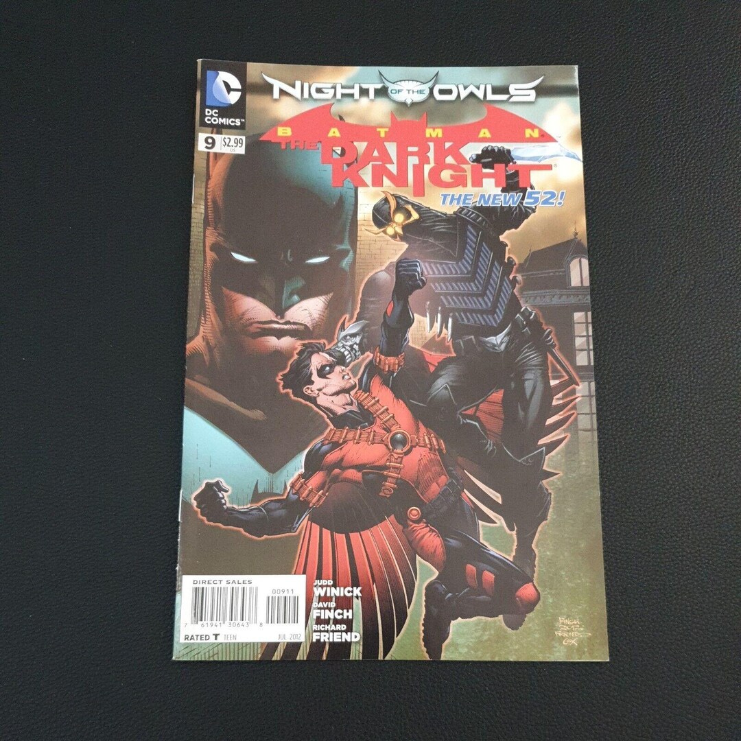 DC Comics the New 52 Comics #9 Batman: the Dark Knight Jul 2012 Finch ...