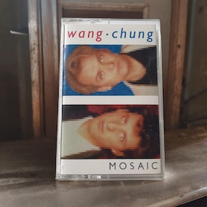 Wang Chung Mosaic Cassette Tape 1986 Geffen Records Vintage Music