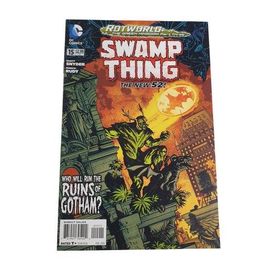 Swamp Thing the New 52 Comic Issue 15 DC Comics Bagged Boarded