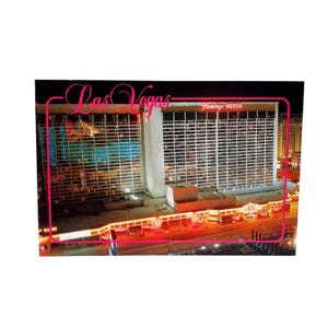 Carte postale vintage Flamingo Hilton Casino Las Vegas Nevada Travel Series LV 432