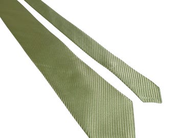 Corbata de seda a rayas verdes para hombre de Nordstrom, elegante accesorio de negocios, ropa formal