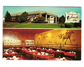 Vintage Somerville Inn Postcard Bridgewater NJ Travel Restaurant Motel Vacation