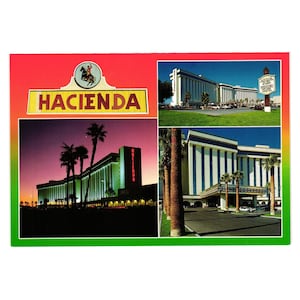 Carte postale ancienne Hacienda Hotel Casino Las Vegas Nevada Petite chapelle à l'ouest