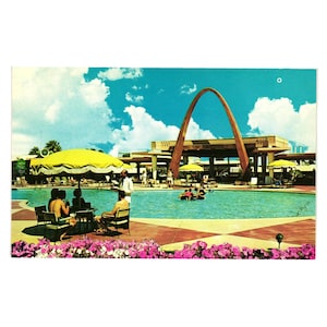 Carte postale vintage Wilbur Clarks Desert Inn Las Vegas Nevada Swimming Pool FS 869