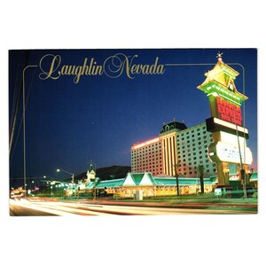 Carte postale vintage Laughlin Nevada Ramada Express LH-62 Hotel Casino Vacation