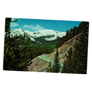 Cartolina d'epoca Never Summer Range Rocky Mt National Park Trail Ridge Road