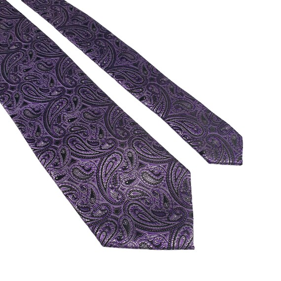 stafford purple tie