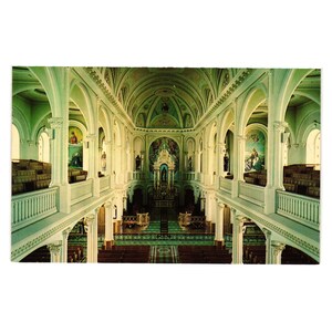 Vintage Postkarte L'eglise Saint-Pierre Kirche Religiös Paul Pix Nova Scotia