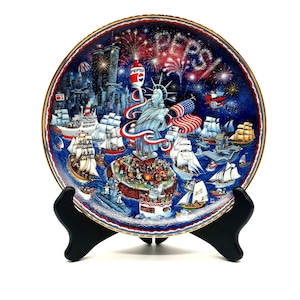 Pepsi Cola Sail Vintage Plate Collectable 1995 Franklin Mint Heirloom Bill Bell