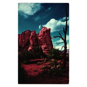 Devils Tea Pot Sedona Arizona Vintage Postcard Unused Rock Formation Flagstaff