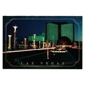 Carte postale vintage Caesars Palace OmniMax Theatre 1997 DLV08 Las Vegas Nevada