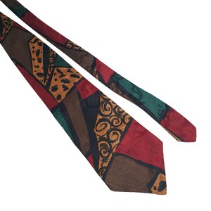 Vintage BUGATTI TIE 100% SILK STRIPED Maroon Gray Gold | eBay BUGATTI Multicolored Vintage Silk Tie. main image 1