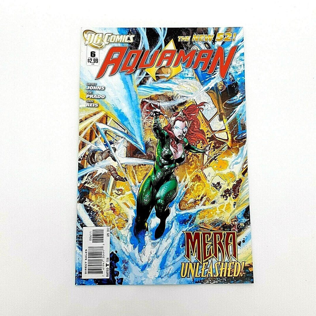 DC Comics Aquaman 6 Mera Unleashed the New 52 Johns Prado Reis April ...