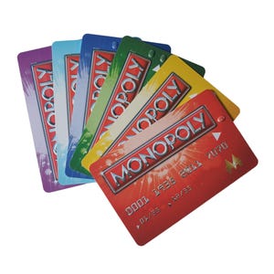 Monopoly Electronic Banking Bank Cards Replacement Parts 2011 Board Game