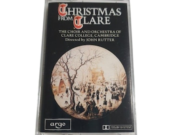 Boże Narodzenie od Clare Argo Cassette Tape Choir Orchestra John Rutter KZRC 914