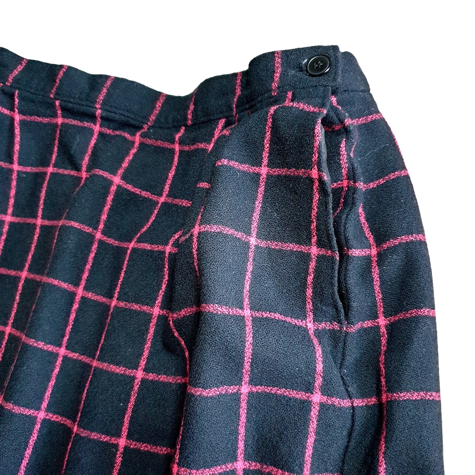 Jupe Crayon Noire Pendleton - 100% Laine Vierge, Doublée - Taille 6, 8 Ou 12 (voir Notes) - Neuf Avec étiquettes