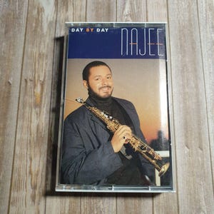 Najee Day By Day Jazz Cassette Album Music Easy Listening Vintage Collection