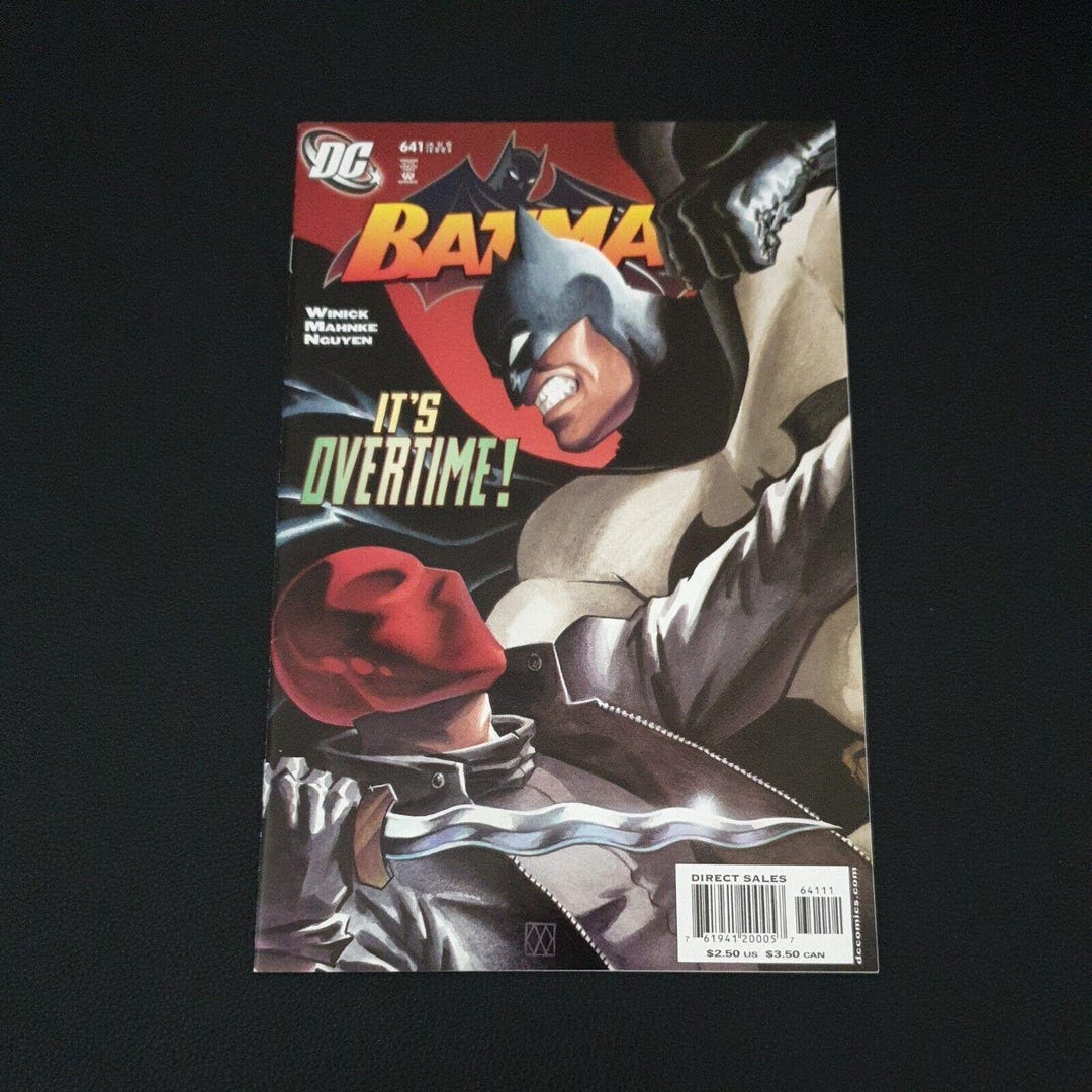 DC Comics Batman #641 Aug 2005 Book Collector Board Bagged Modern Age ...