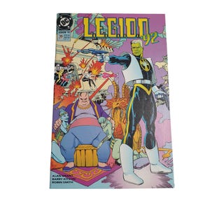 Legion 92 Issue No 39 DC Comic Book DC May 1992 Bagged Boarded Graphic Novel