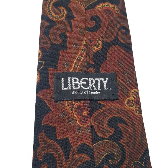 Liberty Of London Challis Wool Men Necktie Tie De… - image 4