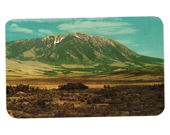 Vintage Elk Mountain-Postkarte von Dexter Press Arial Roadside Attraktion