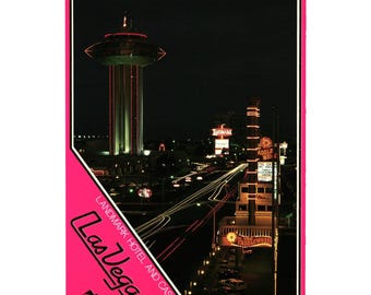 ラスベガスMGMライオン像ホテルカジノポストカード夜景反射照明 - Etsy